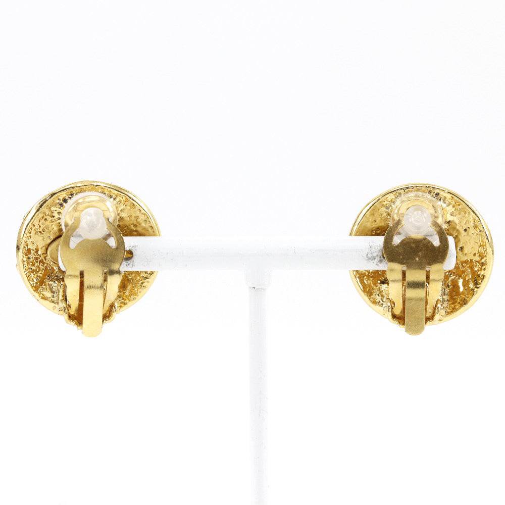 CHANEL Earring Plated Gold gold Women