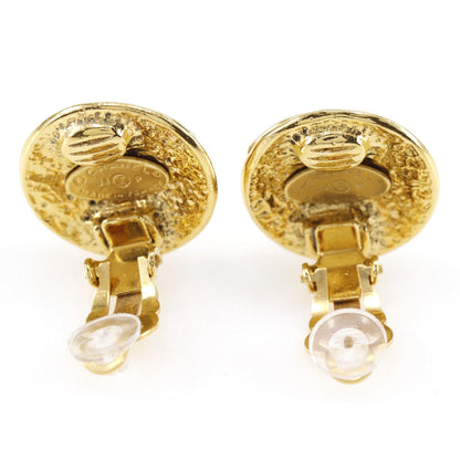 CHANEL Earring Plated Gold gold Women