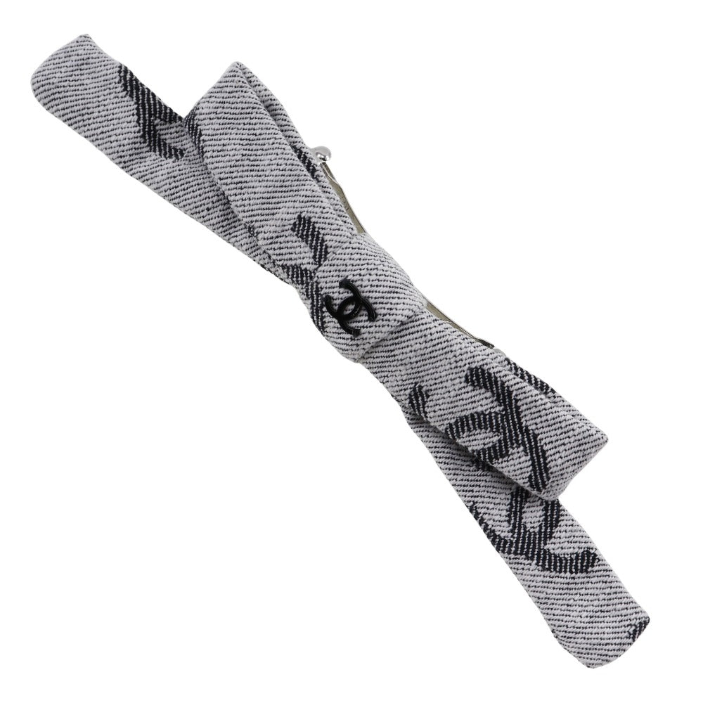 CHANEL Valletta cotton gray Women