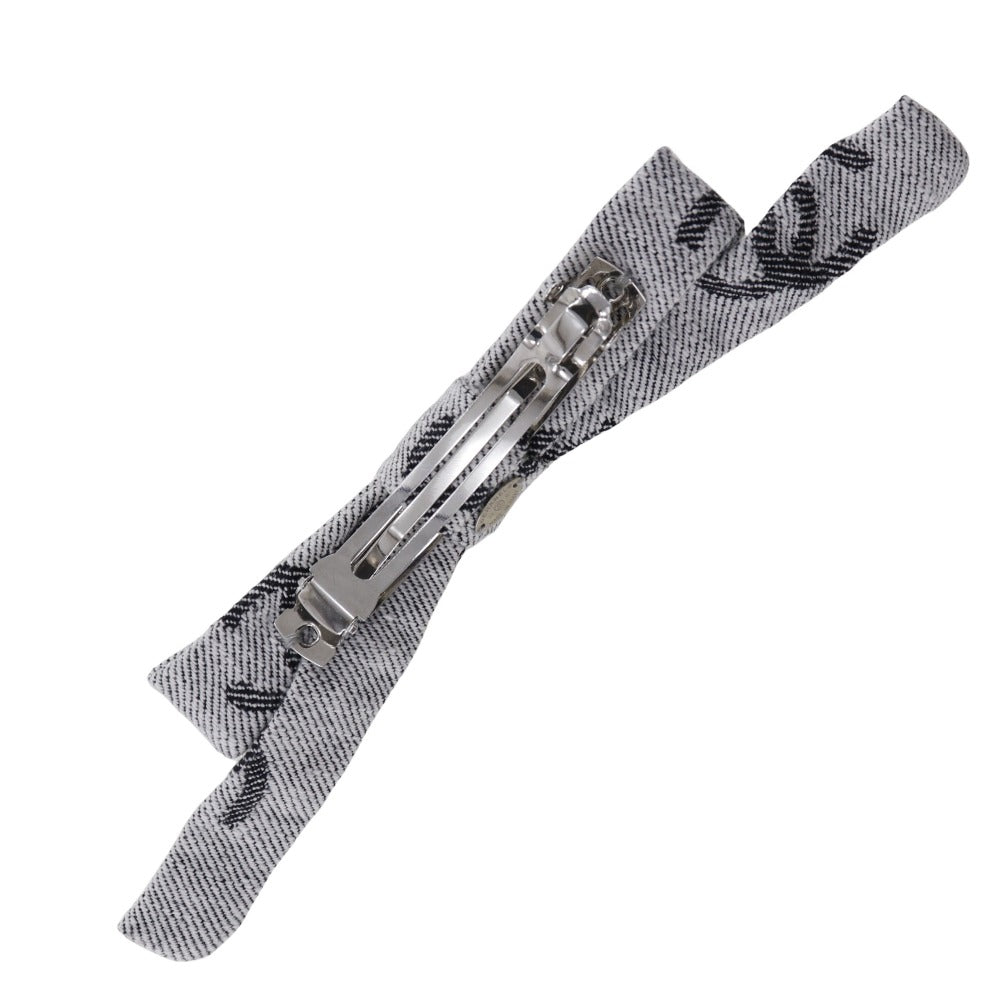 CHANEL Valletta cotton gray Women