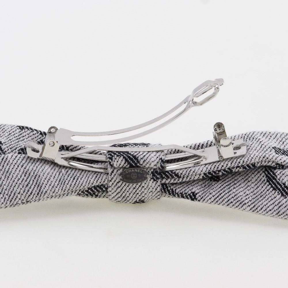 CHANEL Valletta cotton gray Women