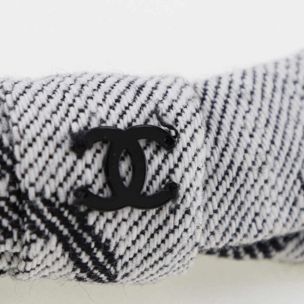 CHANEL Valletta cotton gray Women