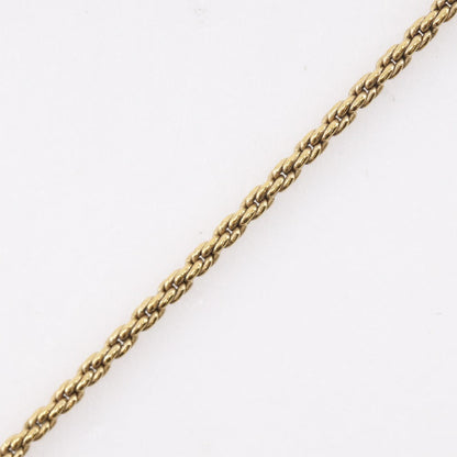 CHANEL Necklace Plated Gold gold vintage COCO Mark Women