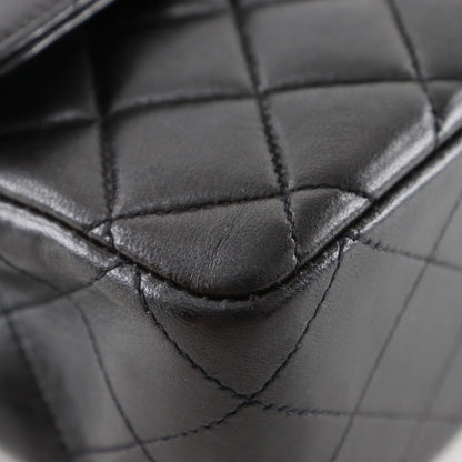 CHANEL Handbag lambskin black One handle Matrasse Parent-child bag Parents only Women