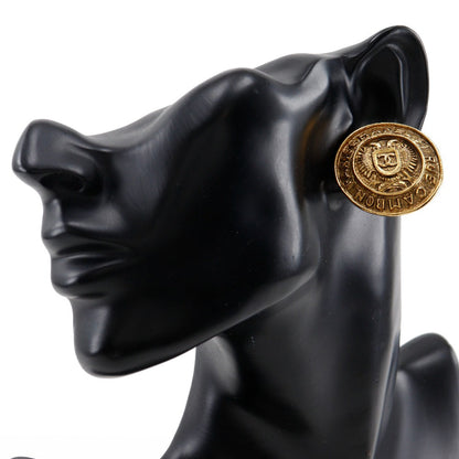 CHANEL Earring Plated Gold gold vintage 31 RUE CAMBON COCO Mark Women