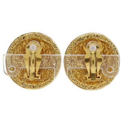 CHANEL Earring Plated Gold gold vintage 31 RUE CAMBON COCO Mark Women