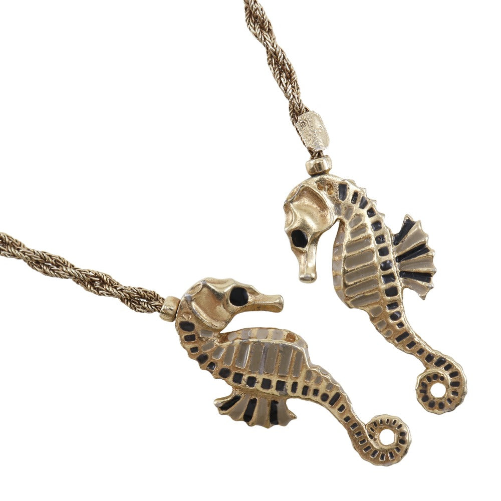 Christian Dior Necklace Plated Gold gold Lariet Women