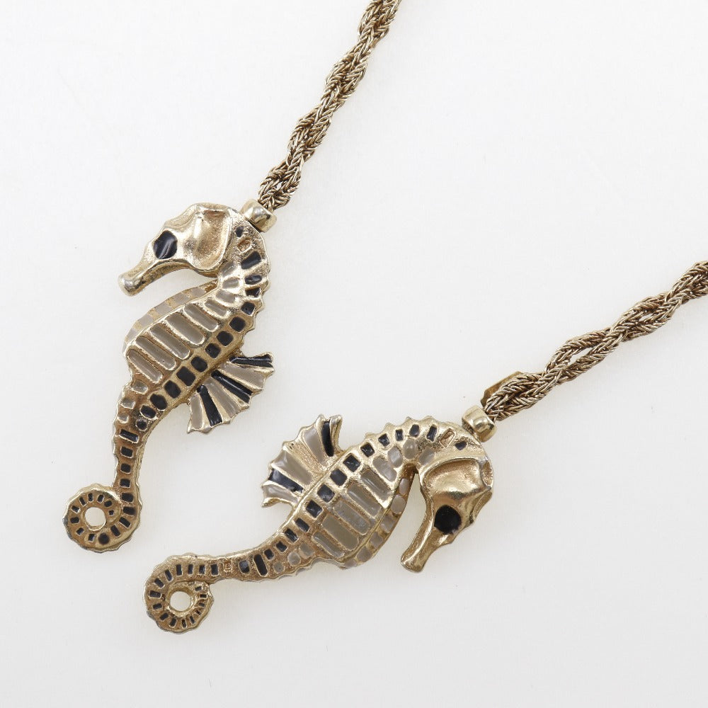 Christian Dior Necklace Plated Gold gold Lariet Women