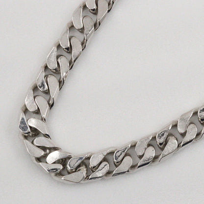 Christian Dior Necklace Metal, Rhinestone Silver vintage Earing set Women