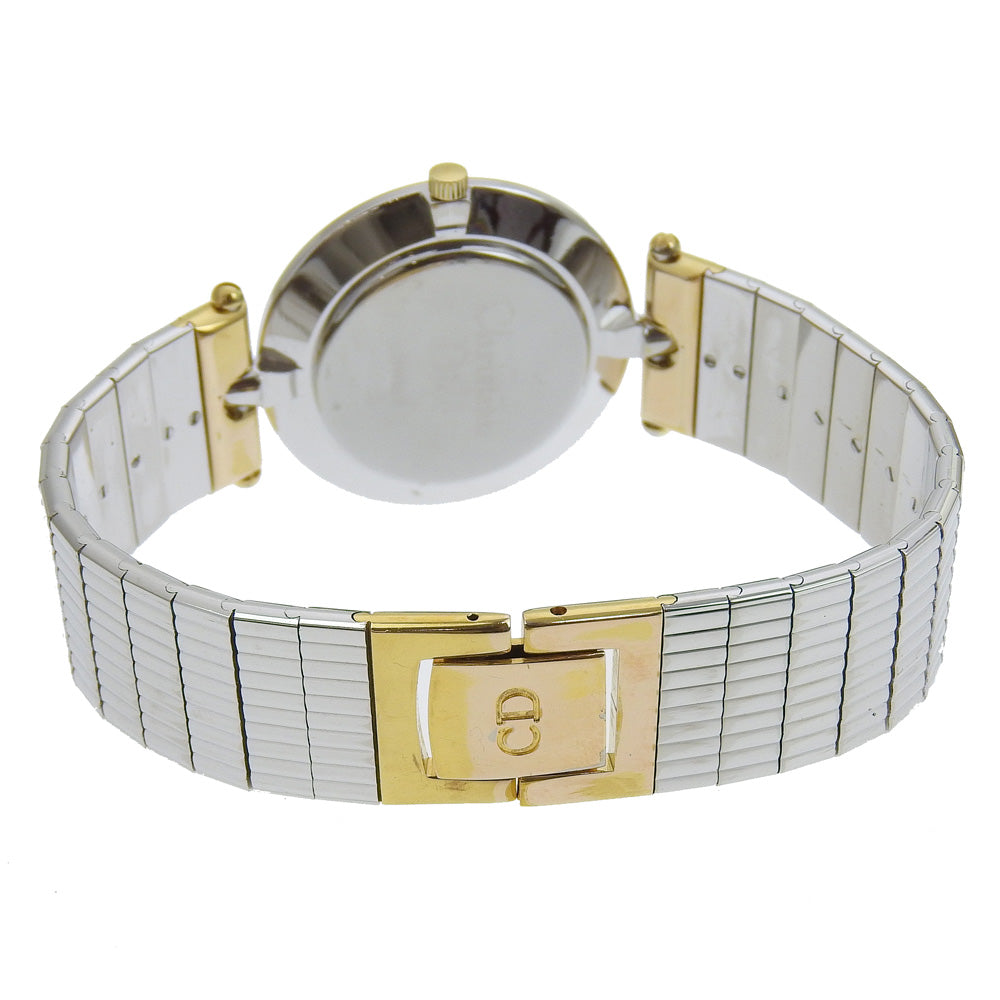 Christian Dior Watches Quartz 3026 Stainless Steel , Plated Gold black black dial Women