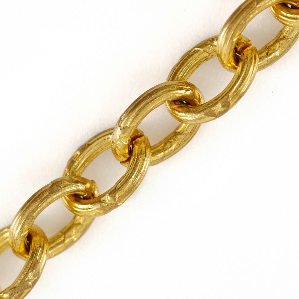 CHANEL Necklace Plated Gold gold vintage COCO Mark Women