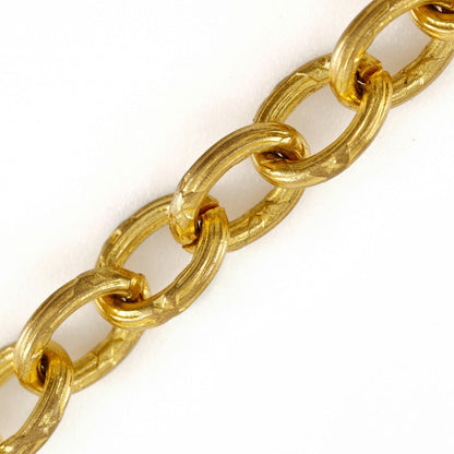 CHANEL Necklace Plated Gold gold vintage COCO Mark Women