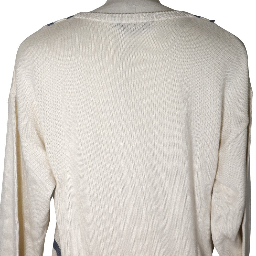 Christian Dior sweater cotton White V neck Sports mens M