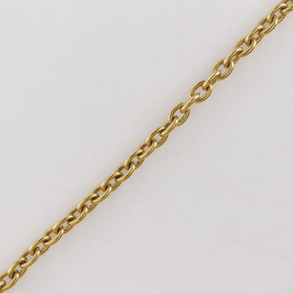 CHANEL Necklace Plated Gold gold vintage COCO Mark