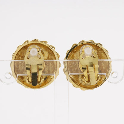 CHANEL Earring Plated Gold gold vintage Coco Mademoiselle