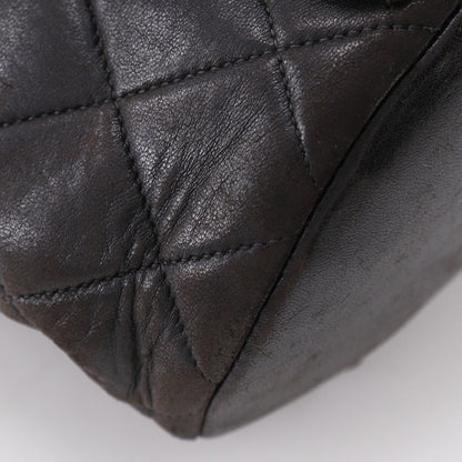 CHANEL Backpack A10177 lambskin black ChainBackpack Matrasse
