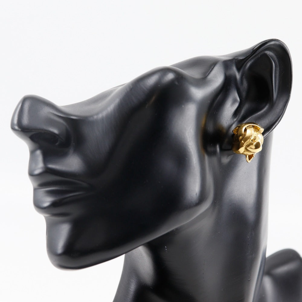 CHANEL Earring Plated Gold gold vintage COCO Mark