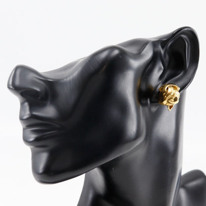 CHANEL Earring Plated Gold gold vintage COCO Mark