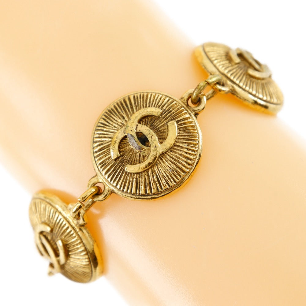 CHANEL bracelet Plated Gold gold vintage 31 RUE CAMBON COCO Mark Women