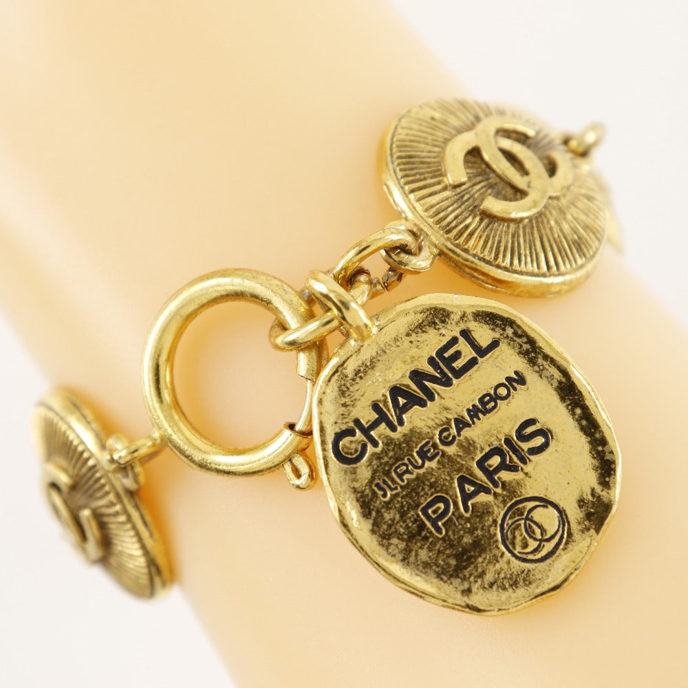 CHANEL bracelet Plated Gold gold vintage 31 RUE CAMBON COCO Mark Women