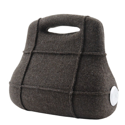 CHANEL Handbag wool Brown Hip bag Women