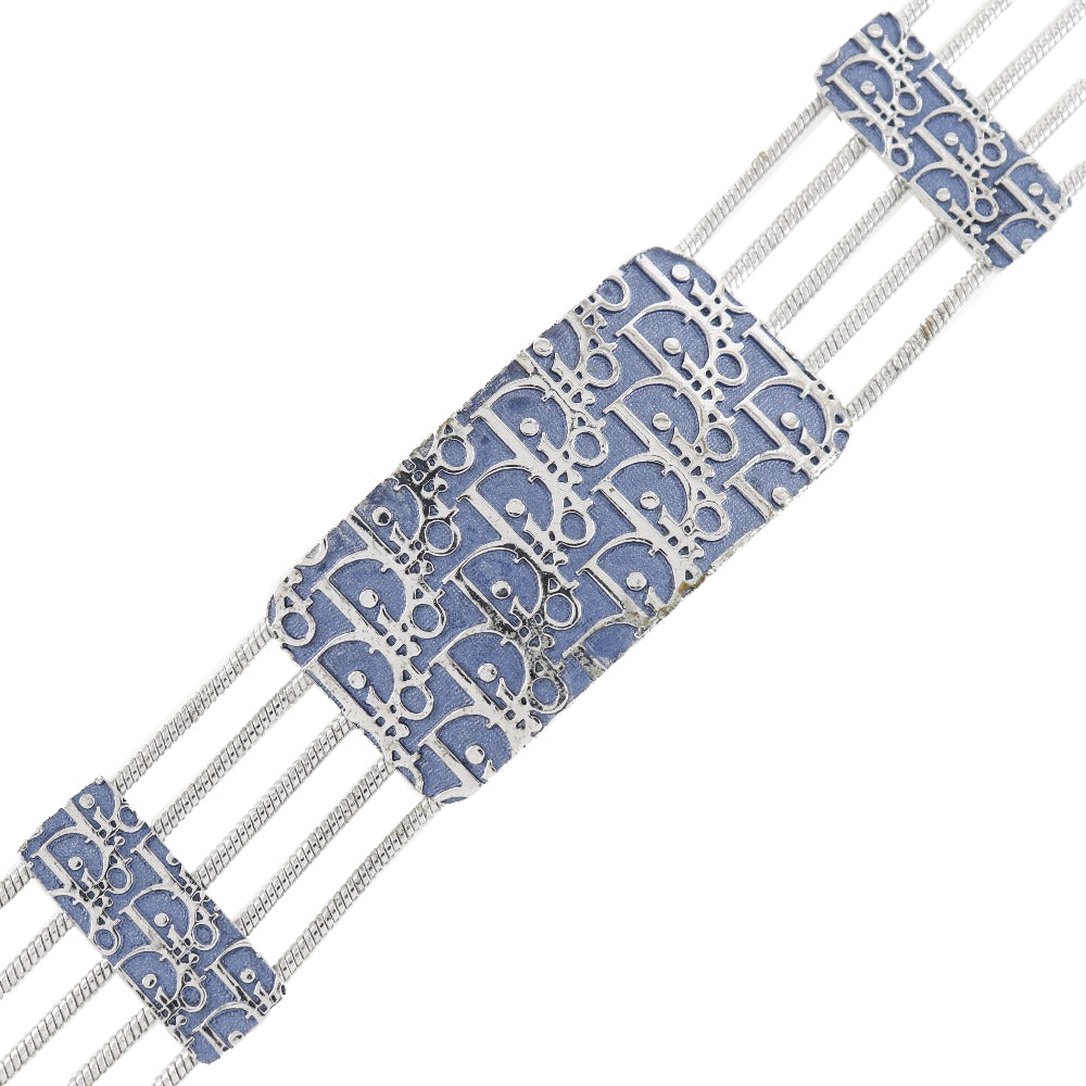 Dior choker metallic Silver 5 hooks Trotter Women