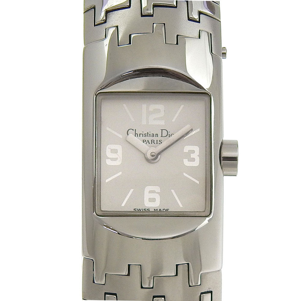 Dior Watches Quartz D96-100 Stainless Steel Silver Diophyllic White dial Women