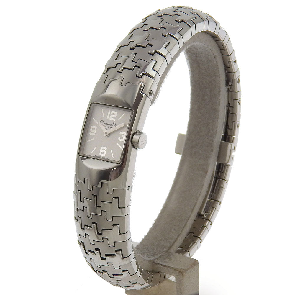Dior Watches Quartz D96-100 Stainless Steel Silver Diophyllic White dial Women