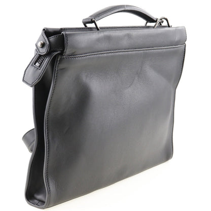 FENDI Business bag Calfskin black 2WAYShoulder Ceria Peekaboo mens