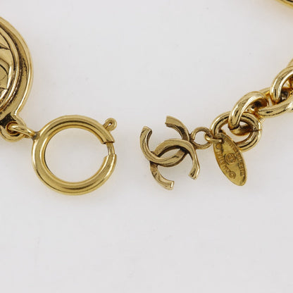 CHANEL bracelet Plated Gold gold vintage Matrasse COCO Mark Women