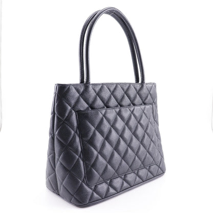 CHANEL Tote Bag Caviar skin black Replica Tote Women