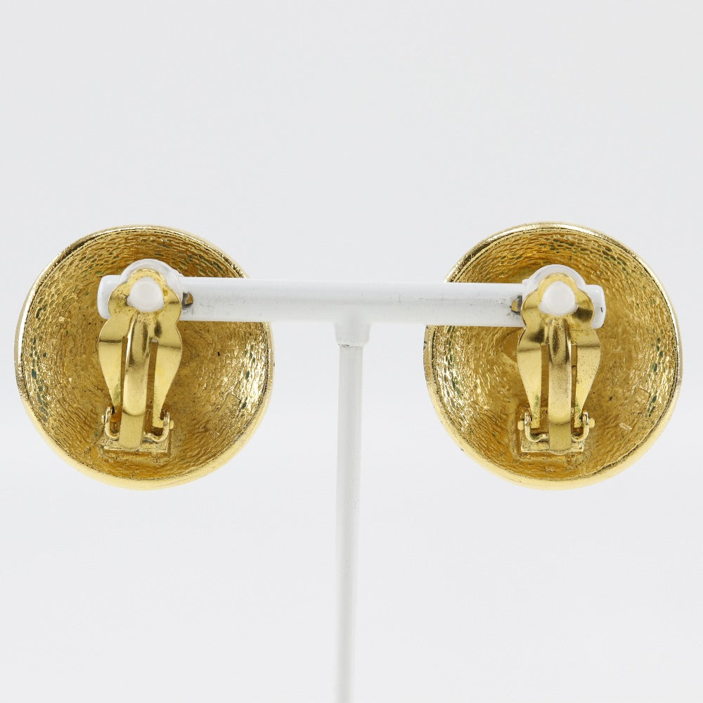 CHANEL Earring Plated Gold gold vintage 31 RUE CAMBON COCO Mark Women