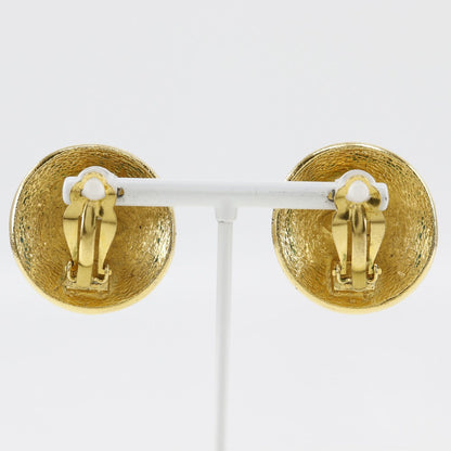 CHANEL Earring Plated Gold gold vintage 31 RUE CAMBON COCO Mark Women