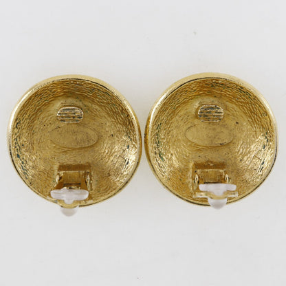 CHANEL Earring Plated Gold gold vintage 31 RUE CAMBON COCO Mark Women