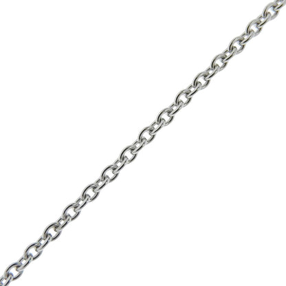 CHANEL Necklace K18 white gold Silver comet Women