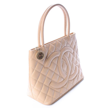 Chanel Medallion Tote Caviar Bag