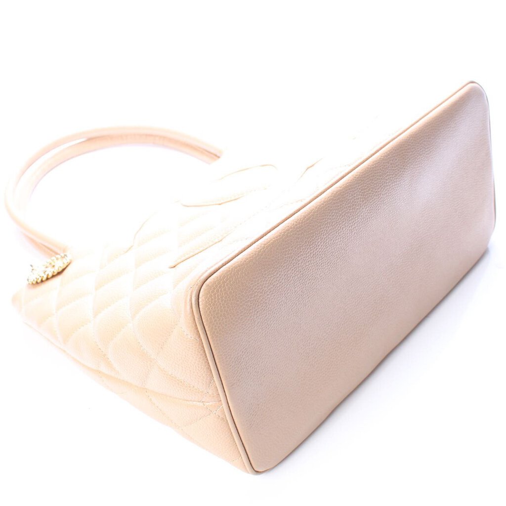 Chanel Medallion Tote Caviar Bag