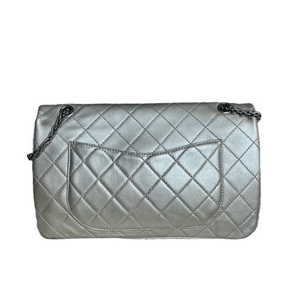 Chanel 2.55 Large Silver