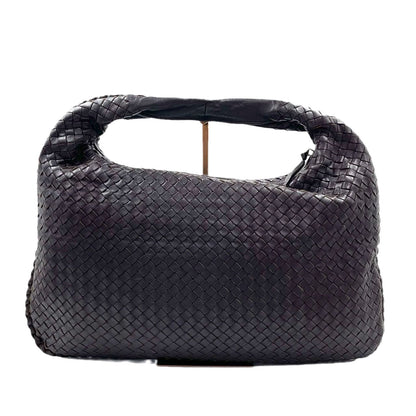 Bottega Veneta Hobo Bag Large Dark Brown Lambskin leather