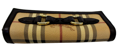 BURBERRY Haymarket Check Molly Wallet