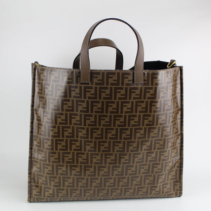 FENDI ZUCCA MANIA SHOPPING TOTE 