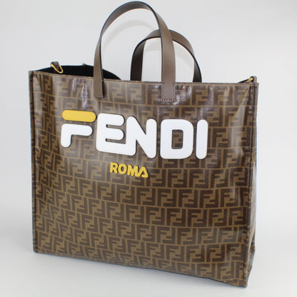FENDI ZUCCA MANIA SHOPPING TOTE 