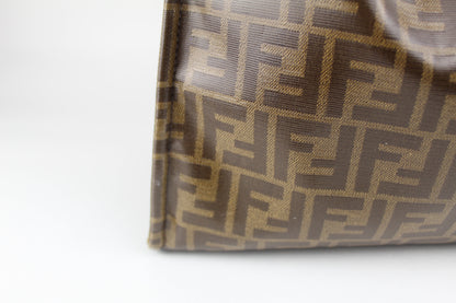 FENDI ZUCCA MANIA SHOPPING TOTE 