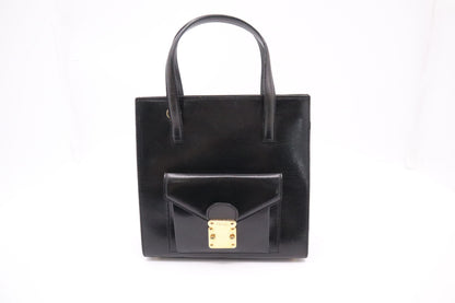 Fendi 2-Way Handbag in Black Leather