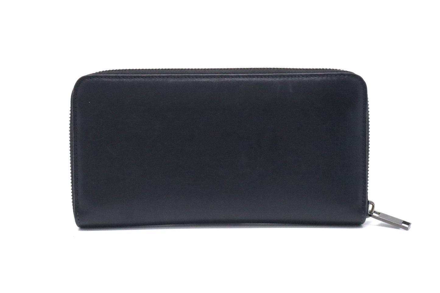 Dior Long Wallet in Black Leather