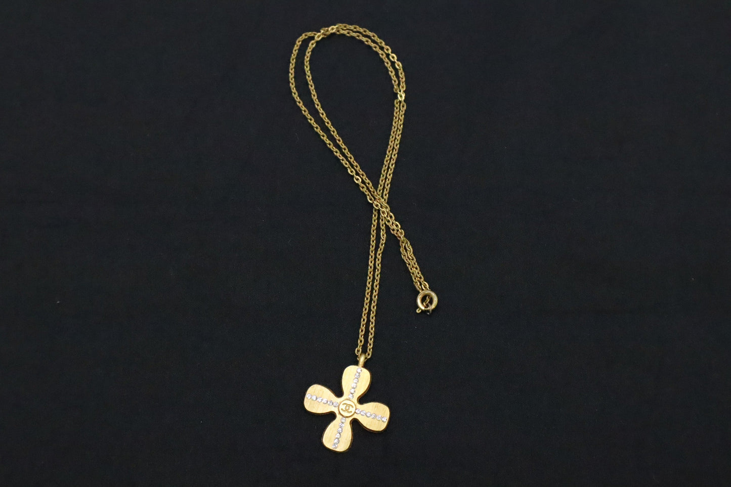 Chanel Clover Necklace