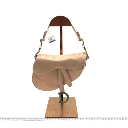 Dior Saddle Mini Silk Pink with crystals