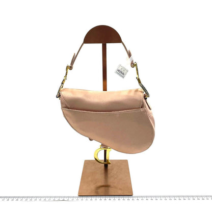 Dior Saddle Mini Silk Pink with crystals