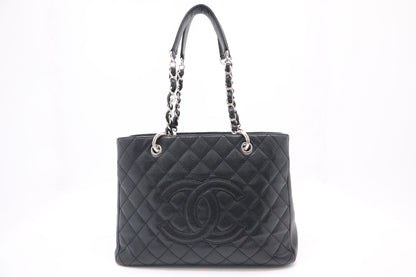 Chanel GST in Black Caviar Leather