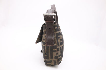 Fendi Baguette in Zucca Canvas